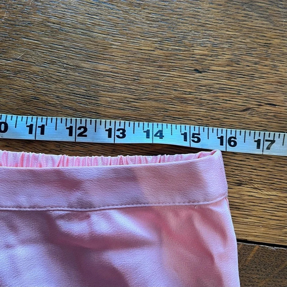 NWT J Crew Factory Peach Pink Satin Slip Skirt Medium - Picture 4 of 7